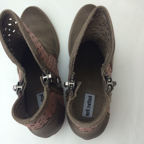 Not rated Emily Taupe Ankle Booties - Picture 10 of 13